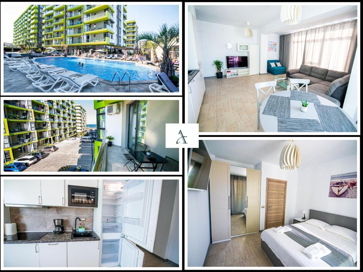 Apartment Katrina - Alezzi Beach - Sea View Năvodari Eksteriør billede