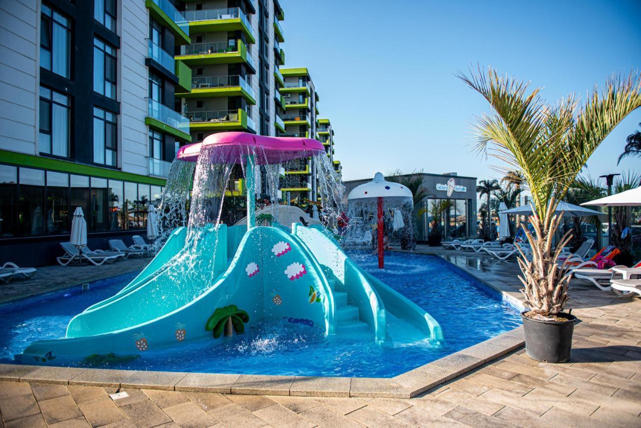 Apartment Katrina - Alezzi Beach - Sea View Năvodari Eksteriør billede